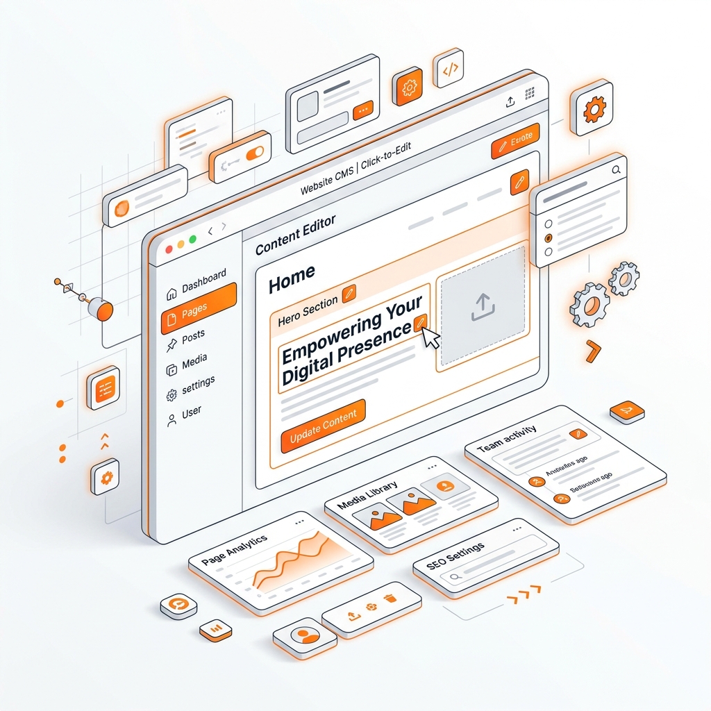CMS Editor Mockup