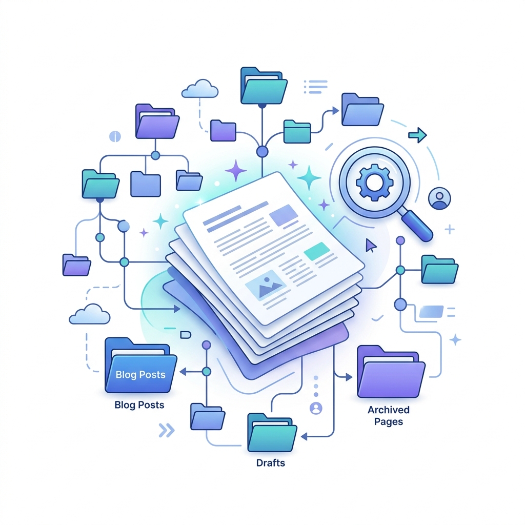 AI Blogging & Page management dashboard